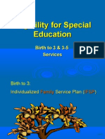 Eligibility For Special Education