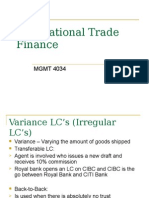 International Trade FinanceWeek3
