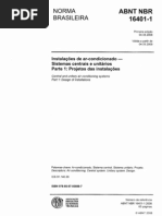 NBR 16401-1 2008