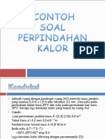 Contoh Soal Perpindahan Kalor