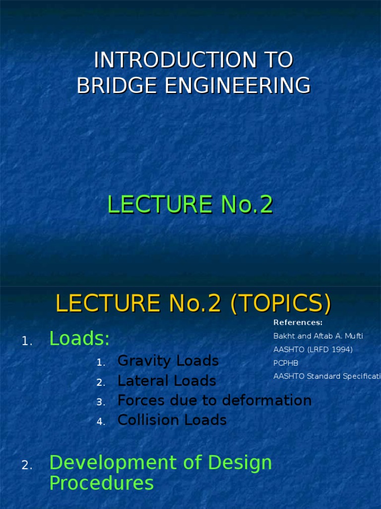Lecture Note | PDF | Structural Load | Standard Deviation