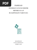 Download Panduan Pengisian Catatan Dokter Metode SOAP 2014 by Putu Ayu Anggira SN268000128 doc pdf