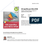 CSS EPUB libros profesional