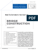 Bridge Construction: How To Estimate The Cost of