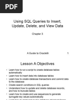 Using SQL Queries To Insert, Update, Delete, and View Data