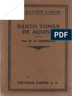 Grabmann Martin Santo Tomas de Aquino Ed Labor PDF