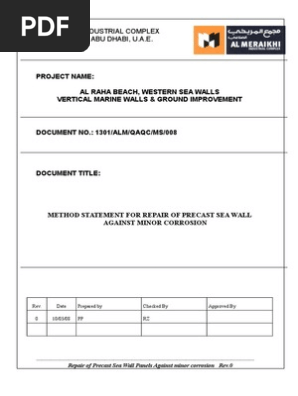  Method Statement