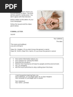 Letter Writing