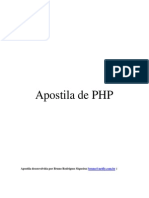 Apostila de PHP para iniciantes