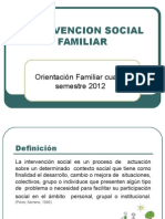 Invtervencion Social Familiar