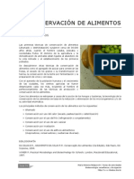  Conservacion de Alimentos