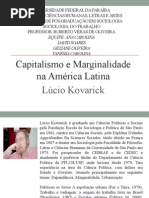 Capitalismo e Marginalidade