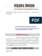 Ação de Execução contra fiador em face de contrato de locação.doc