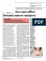 Supportive Care After Breast Cancer Surgery