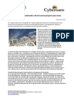 CONSULTCORP CYBEROAM A Cyberoam Segue Sinalizando o Brasil Como Próspero para Bons Negócios em 2015.