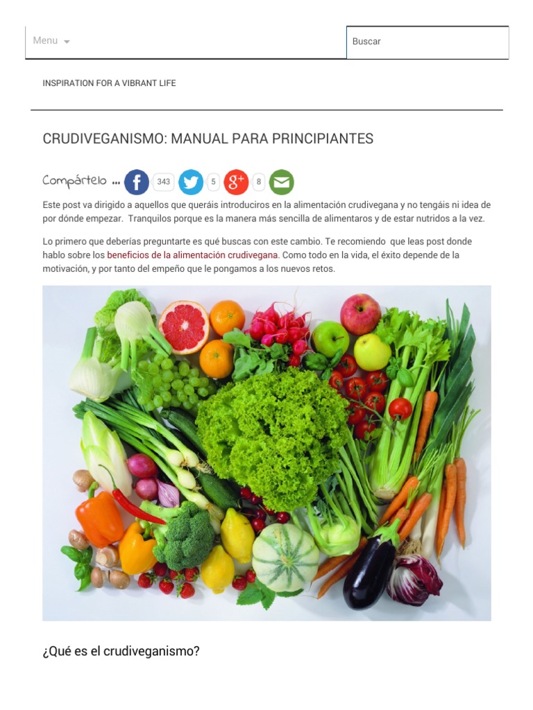 Manual para Principiantes | PDF | Dieta | Alimentos