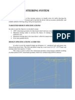 Steering System Report