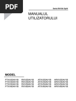 Download Manual Utilizare Ftxv Ab by Manual De Utilizare SN268029288 doc pdf