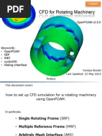 Openfoamrotatinggeometryenglish20140518 140517222323 Phpapp01 PDF