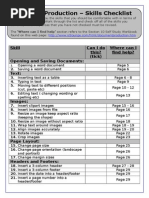 Document Production Skills