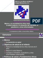 México Y La Mortalidad de Niños Menores de 5 Años