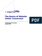 Basics of Website Visitor Conversion