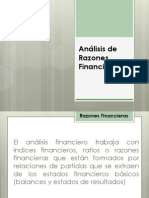 Análisis de Razones Financieras PDF