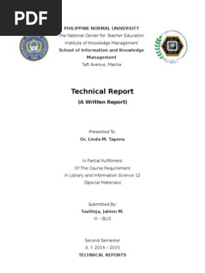 Technical Reports