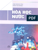 Giáo trình Hóa học nước - Lâm Ngọc Thụ PDF