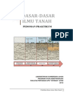 Penuntun Praktikum Dasar Ilmu Tanah - 2012 - Bab I V PDF