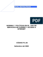 Normas y Politicas en El Uso de Correo y Acceso a Internet-Version 2