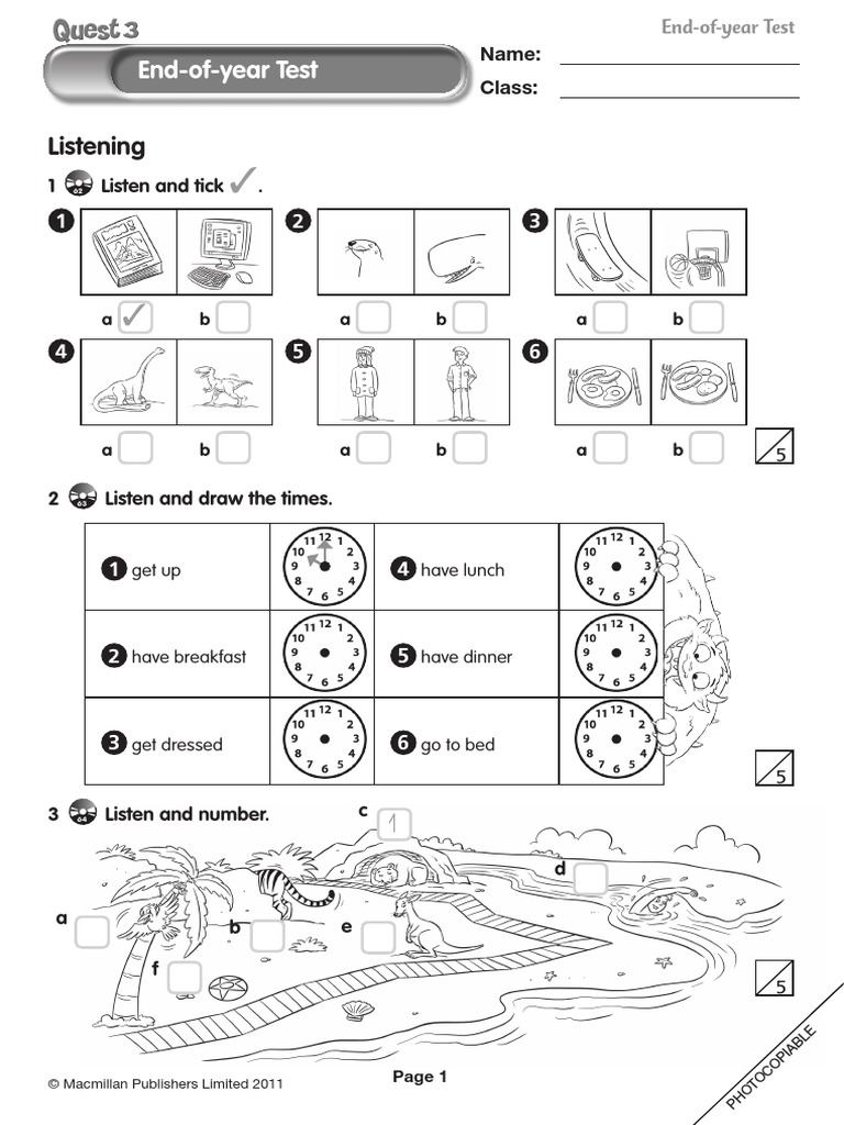 Quest 3 Unit 4 Test
