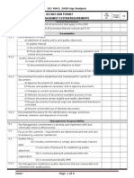 ISO 9001 Gap Analysis Quick Reference