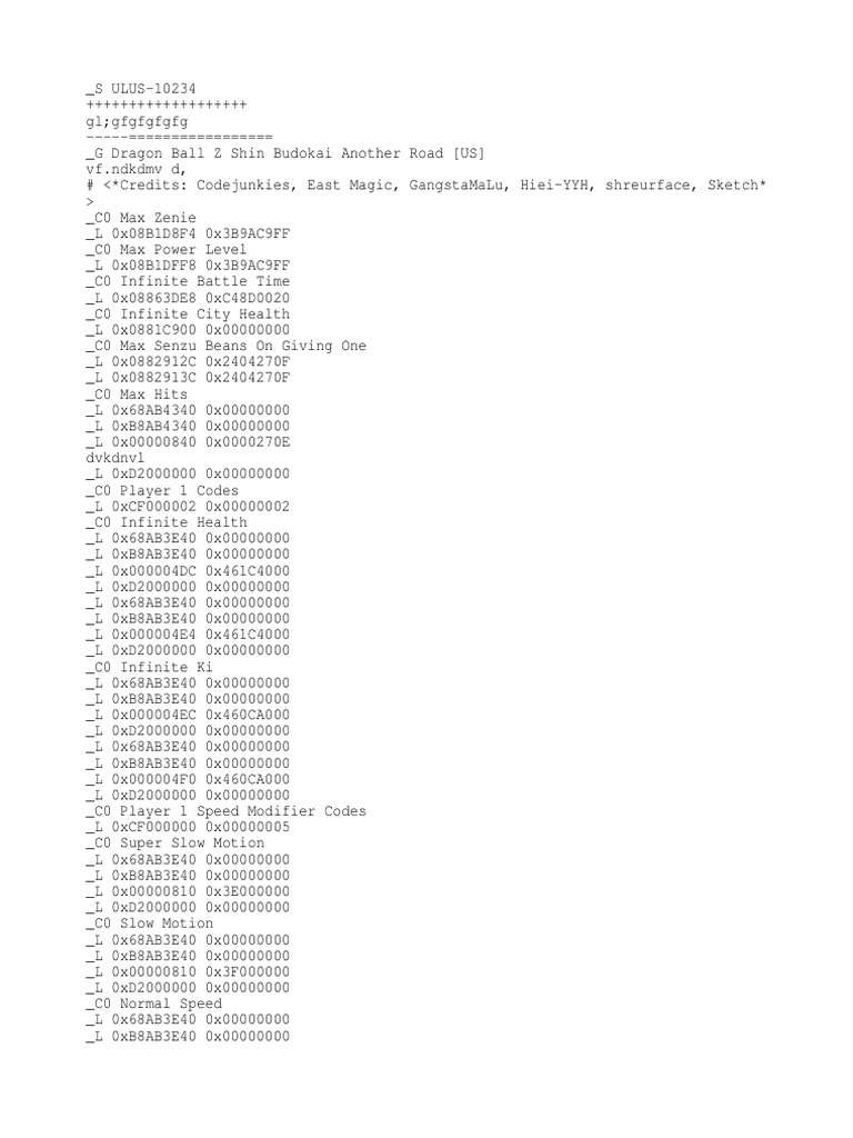 Cwcheat Psppp Pdf Video Game Franchises Video Game Gameplay