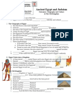 Ancient Egypt & Judaism Guided Notes