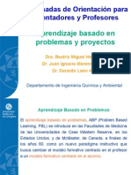 Aprendizaje Problemas y Proyectos