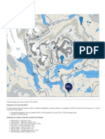 Mapa y Distancias Circuito W Torres Del Paine Torres Del Paine Fantastico Sur Patagonia Chile
