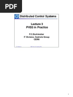 Distributed Control Systems Lecture 3 PVSS in