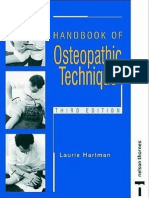 Handbook of Osteopathic Technique - Laurie Hartman