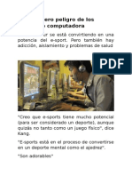 El Verdadero Peligro de Los Juegos de Computadora II