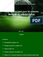 Amenajarea Unui Parc in Comuna Buciumeni - Ionita Elena (Disertatie)