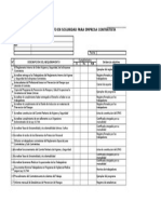 Check List para Cumplimiento Empresa Contratista Disp - Legales - 2011.2014