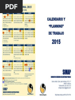 Calendario-planning 2015 CV