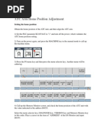 ATC Arm Home Position Adjustment