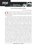 Paixões e Sujeito Na Semiótica - Fiorim