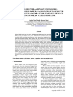 Analisis Perbandingan Unjuk Kerja Simulink Matlab