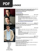 Kevin Melendez - Experiential Marketing Résumé.