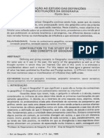 Serra - 1985 - Contribuição Ao Estudo Das Definições e Conceituações Da Geografia