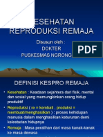 Materi Penyuluhan Kespro Remaja