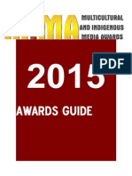 2015 Multicultural Indigenous Media Awards - Awards Guide